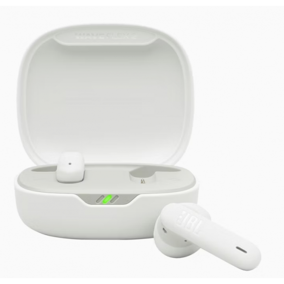 6287970 JBL (JBLWFLEX2WHT) Wave Flex 2 True Wireless Earbuds - White 